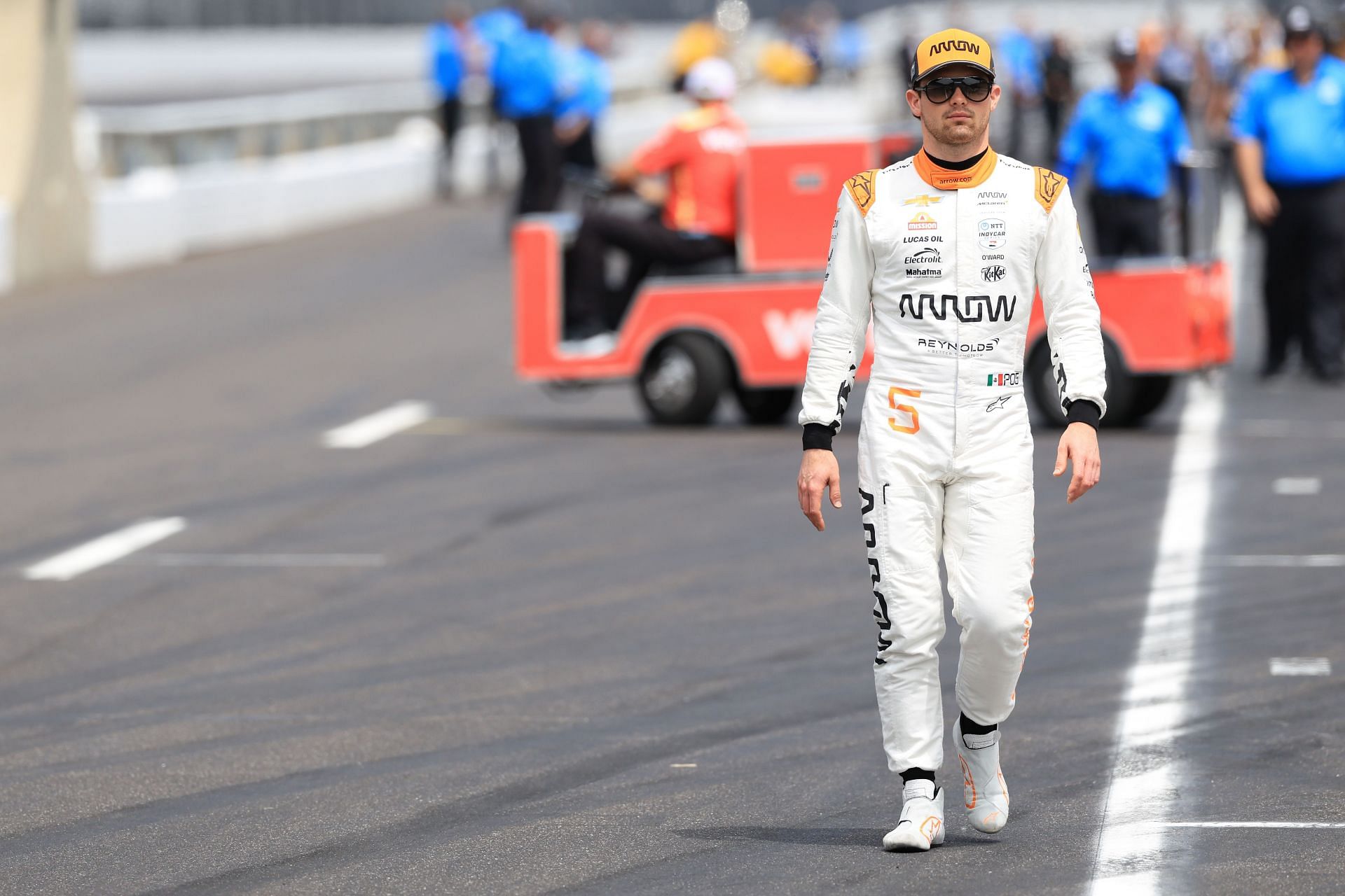 Pato O'Ward at the 109th Running Of The Indianapolis 500 - Practice and Previews - Source: Getty